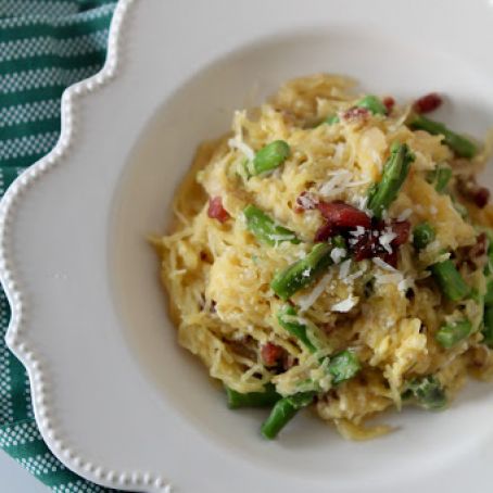 Spaghetti Squash Carbonara